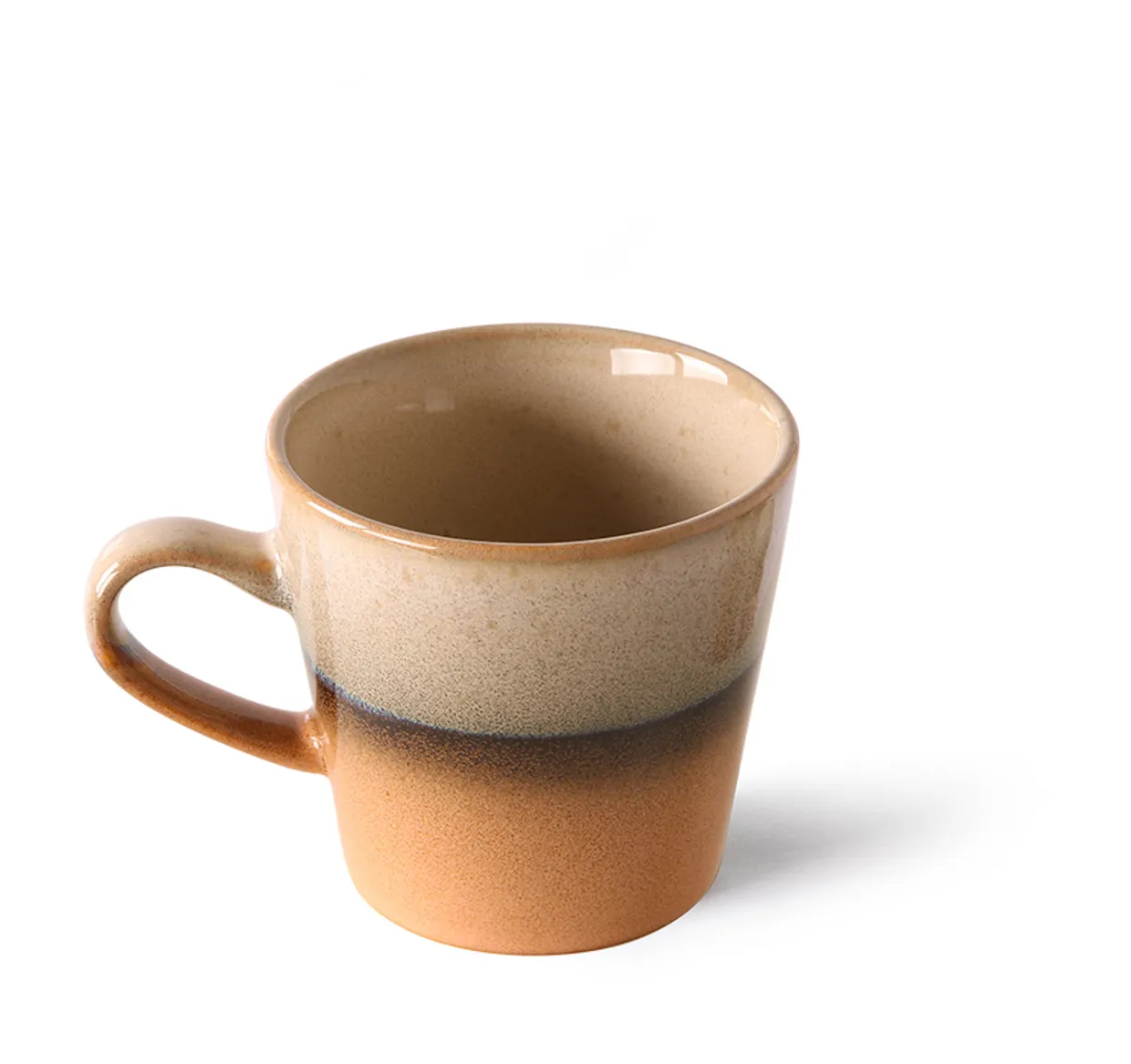 70s ceramics: americano mug, tornado