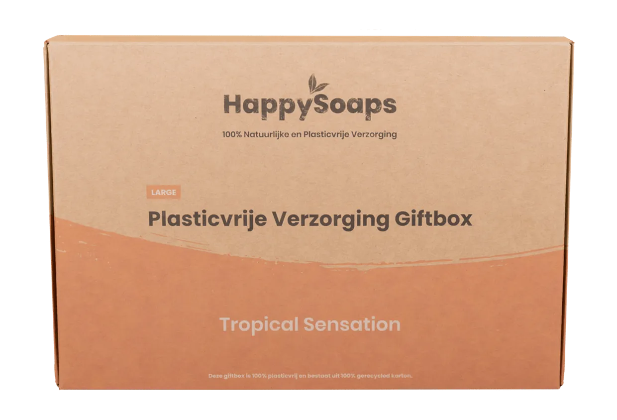 Plasticvrije Verzorging Giftbox Tropical Sensation Large