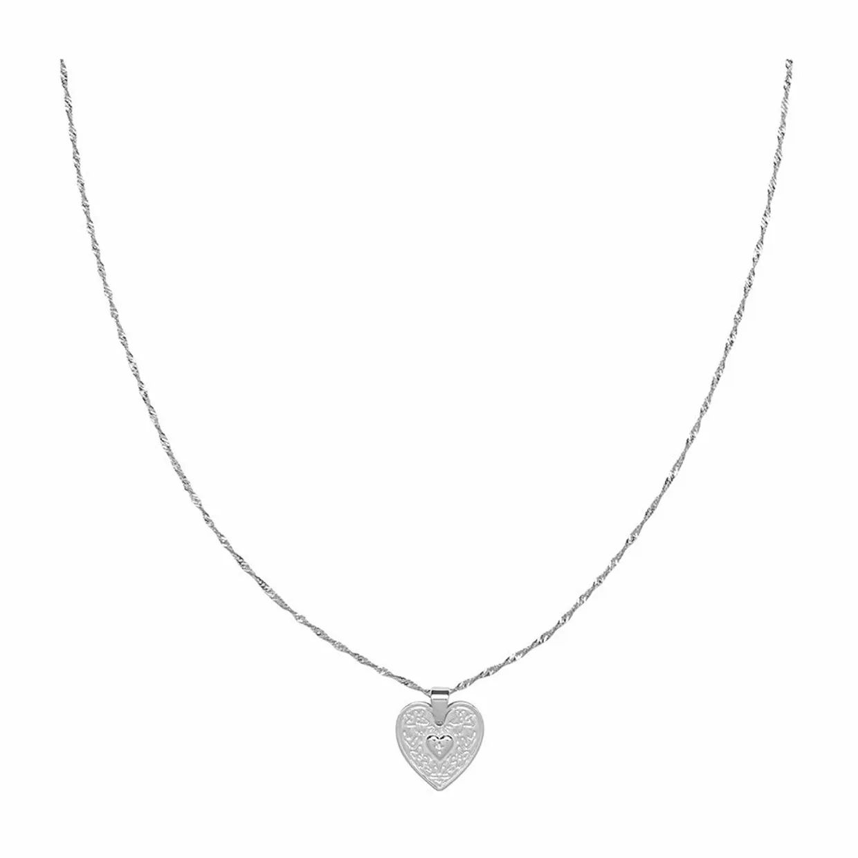 Necklace love me silver