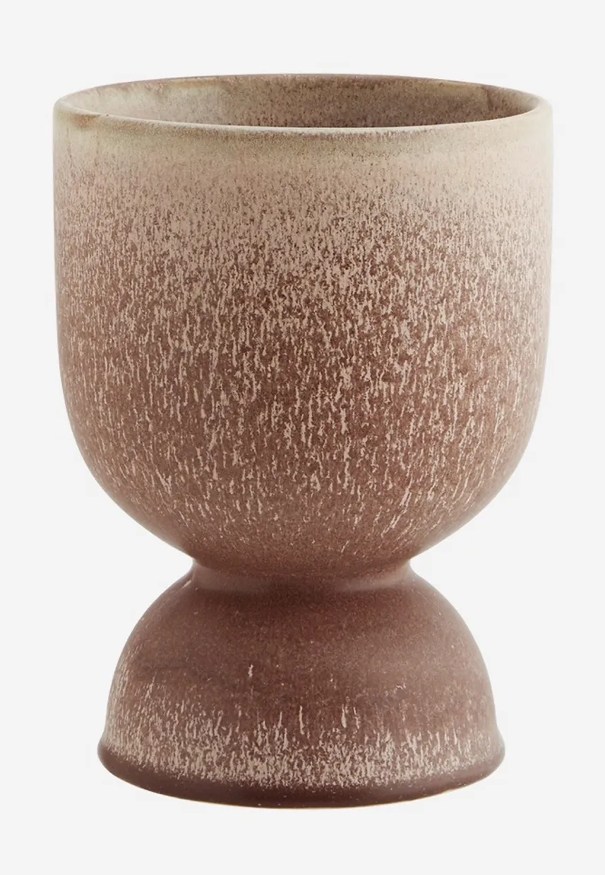 Pot Stoneware Terracotta Powder Brown d13xh19cm