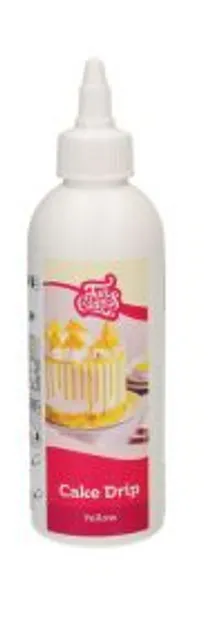 Cake Drip Geel 180 g
