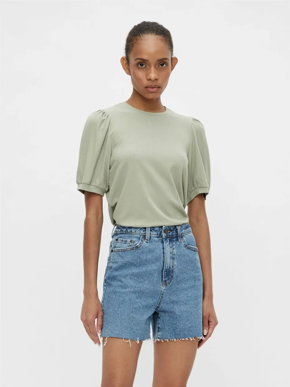 Jamie s/s top seagrass green
