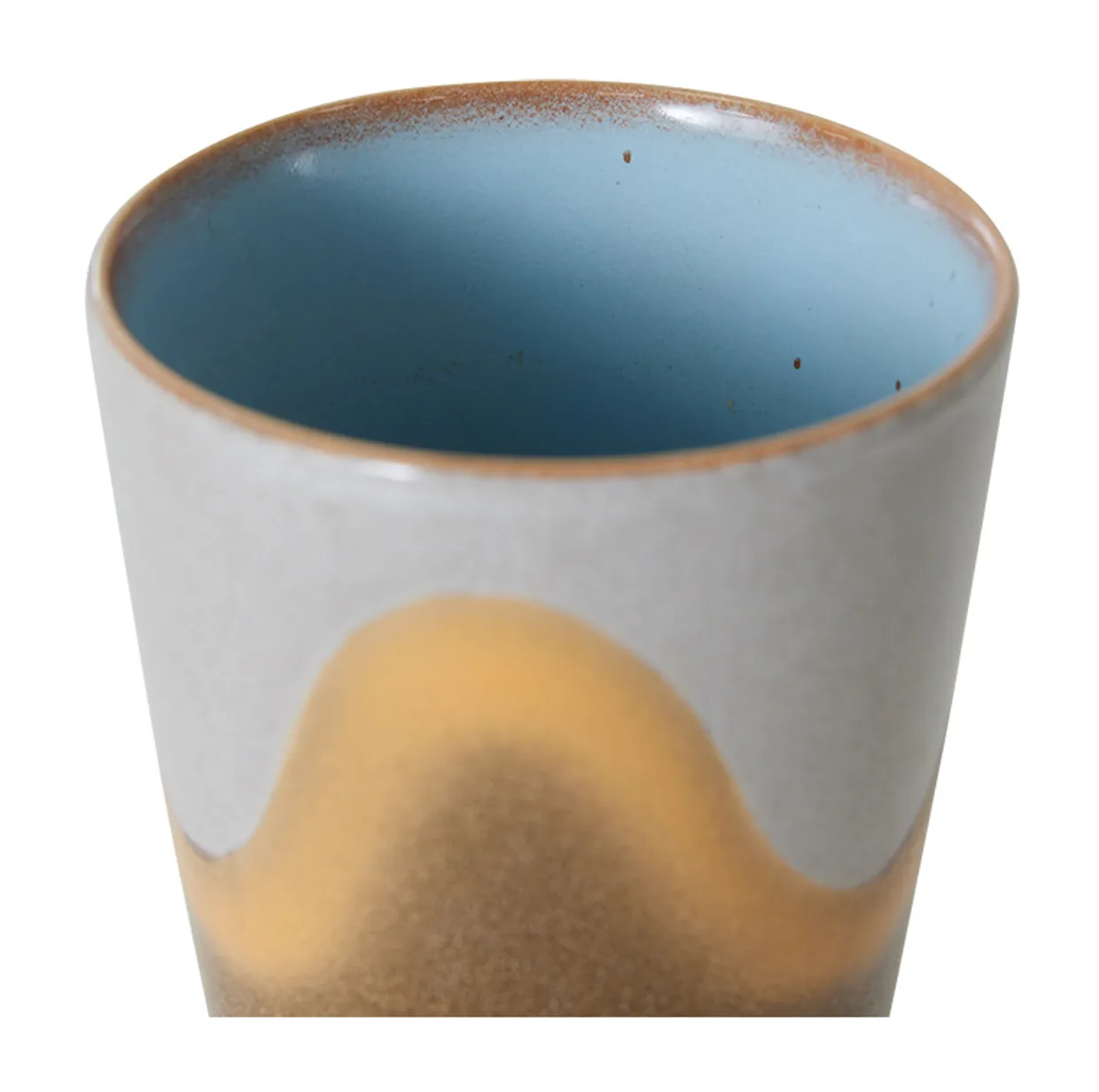 70s ceramics: tea mug, oasis