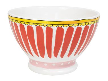Vintage bowl 15 cm rood - Pasen 2023