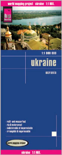 Wegenkaart - landkaart Ukraine - Oekraïne | Reise Know-How Verlag