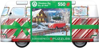 Puzzel - VW Christmas Bus tin (550)