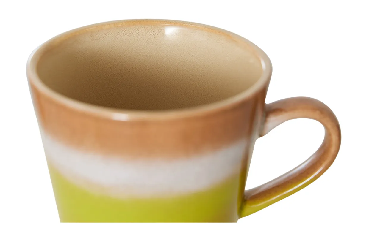 70s ceramics: cappuccino mug, eclipse