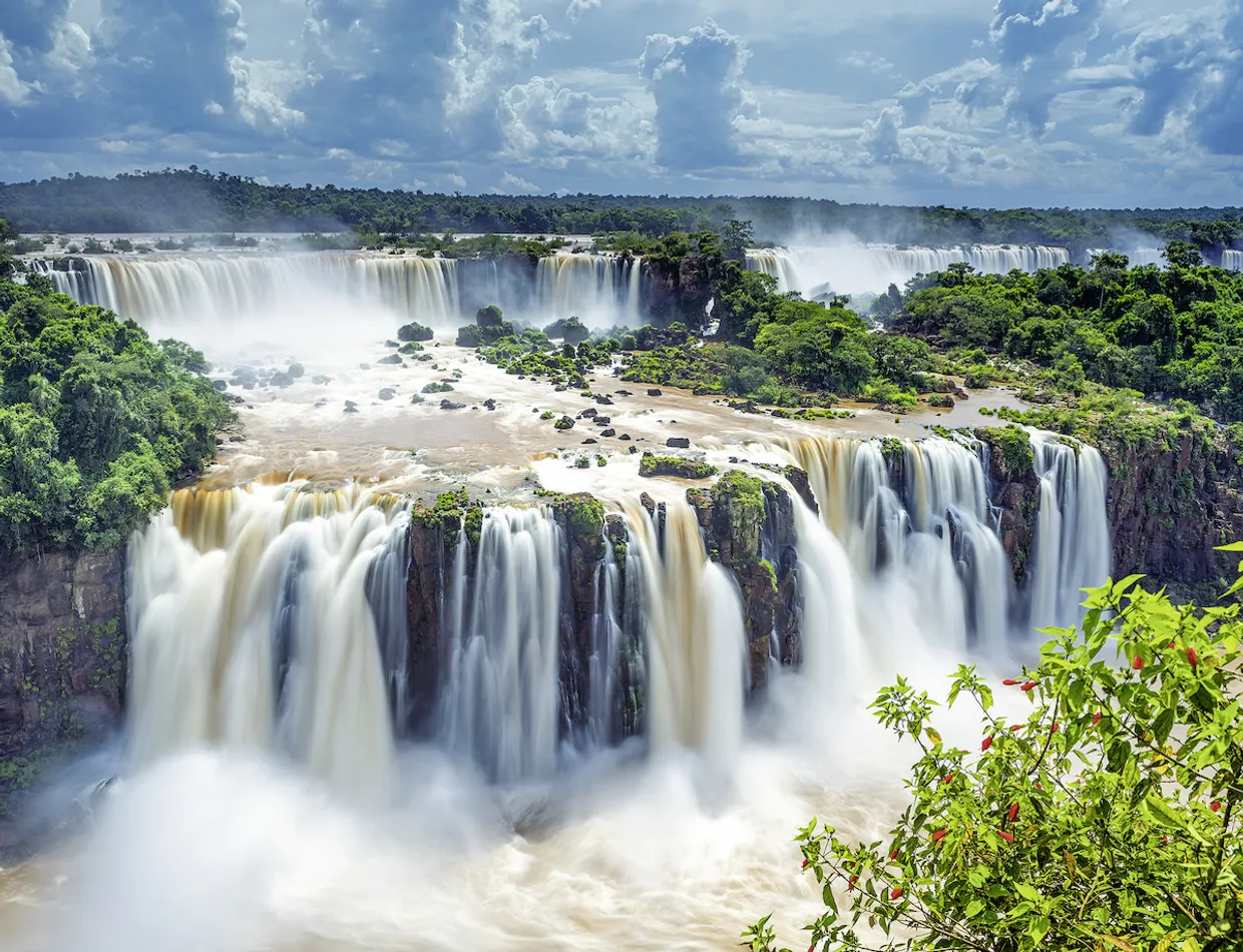 Puzzel Watervallen Iguazu Brazili  Legpuzzel  2000 stukjes