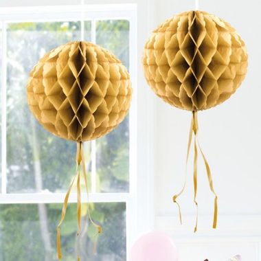 Honeycomb goud 30 cm
