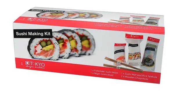 Sushi maker kit 5-delig