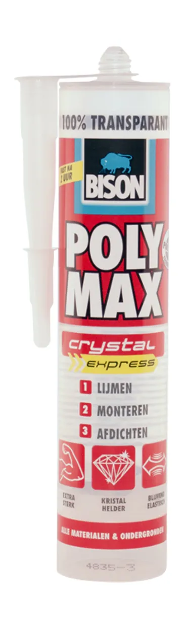 Polymax Crystal Express, koker 310ml