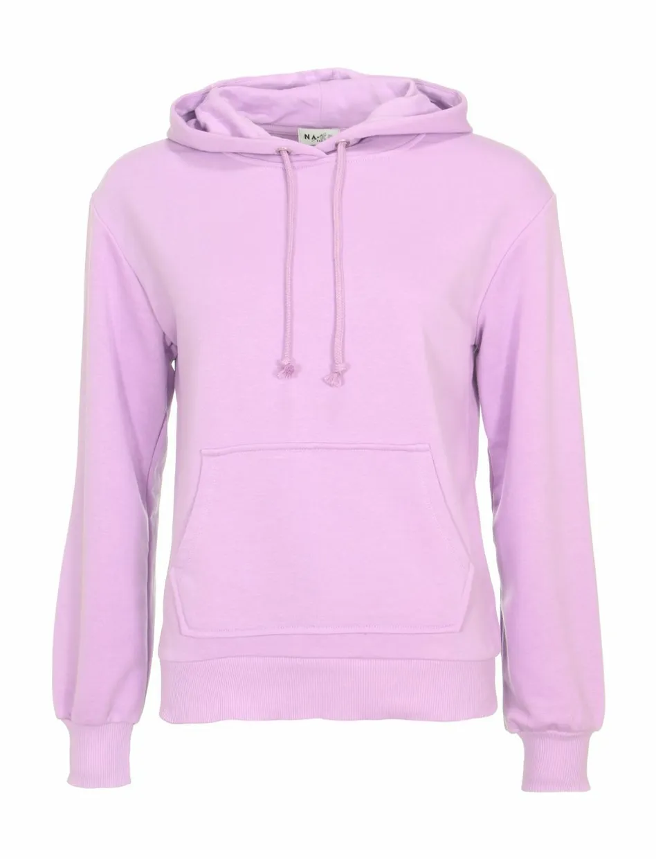 Basic hoodie lila