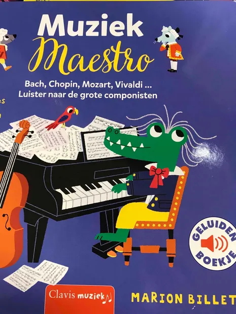 Muziek maestro (geluidenboek)