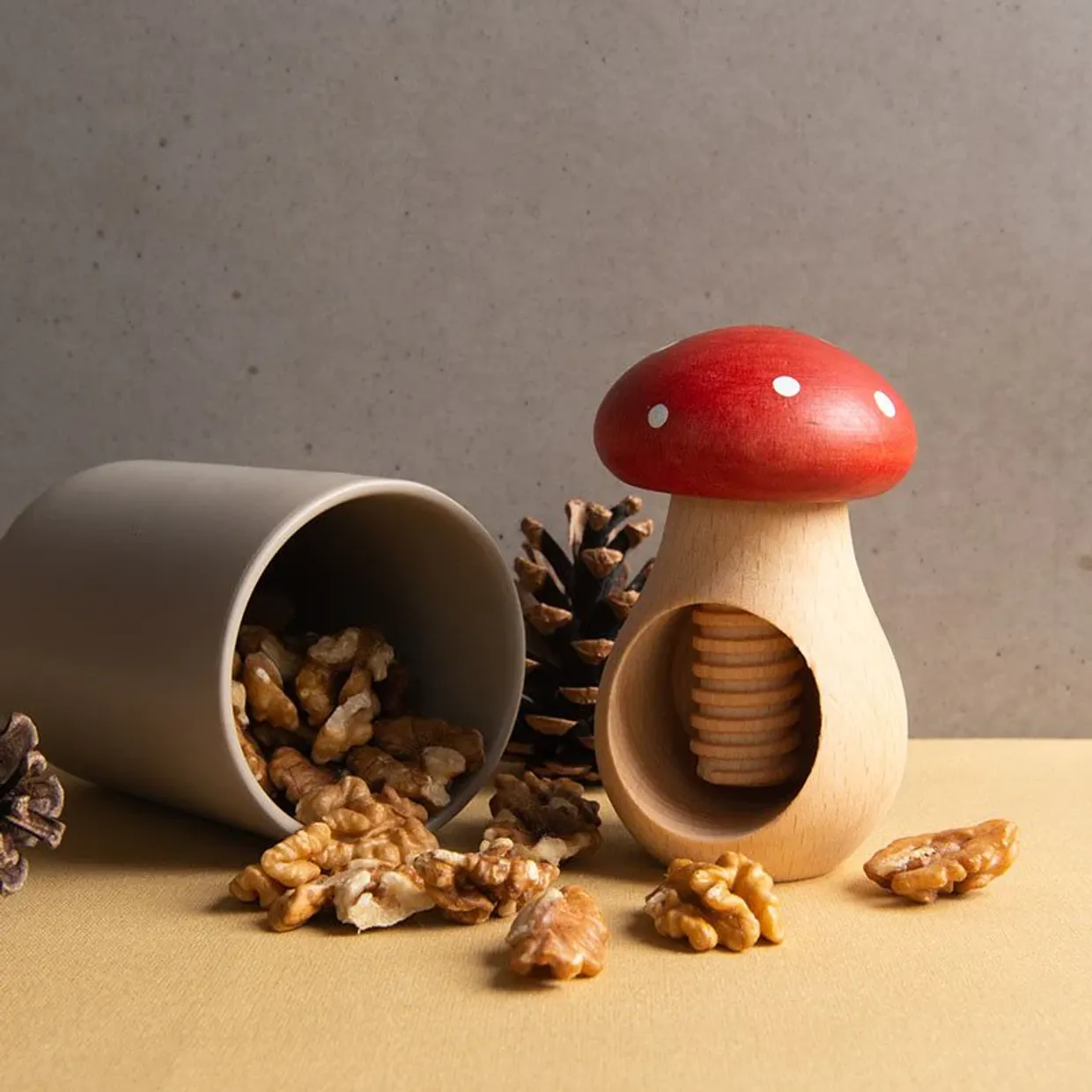 Notenkraker paddenstoel