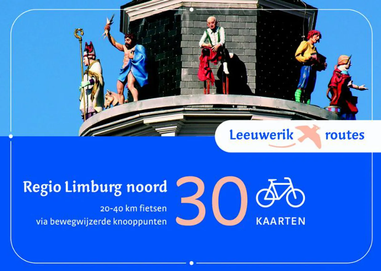 Fietskaart Leeuwerikroutes Regio Limburg Noord | Buijten & Schipperhei