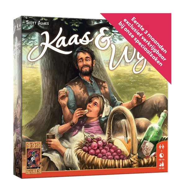 Kaas & Wijn - Bordspel