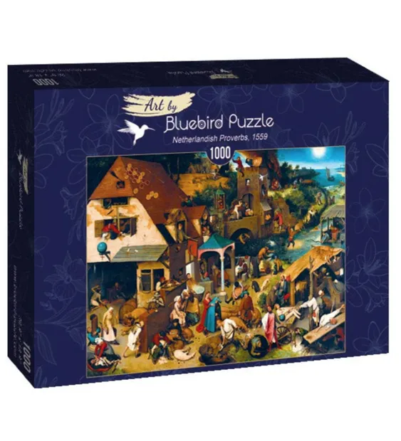 Puzzel: Bruegel Nederlandish Proverbs (1000)