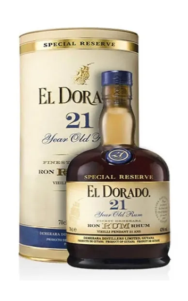 El Dorado 21 jaar special Reserve Rum uit Guyana 🇬🇾