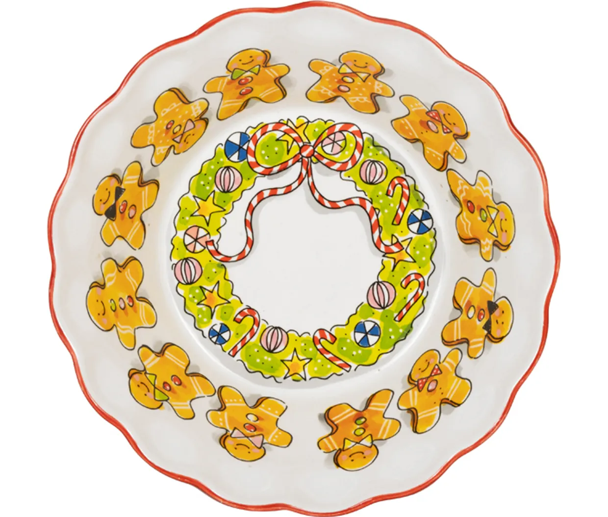 Christmas: edged bowl 23cm (2025)