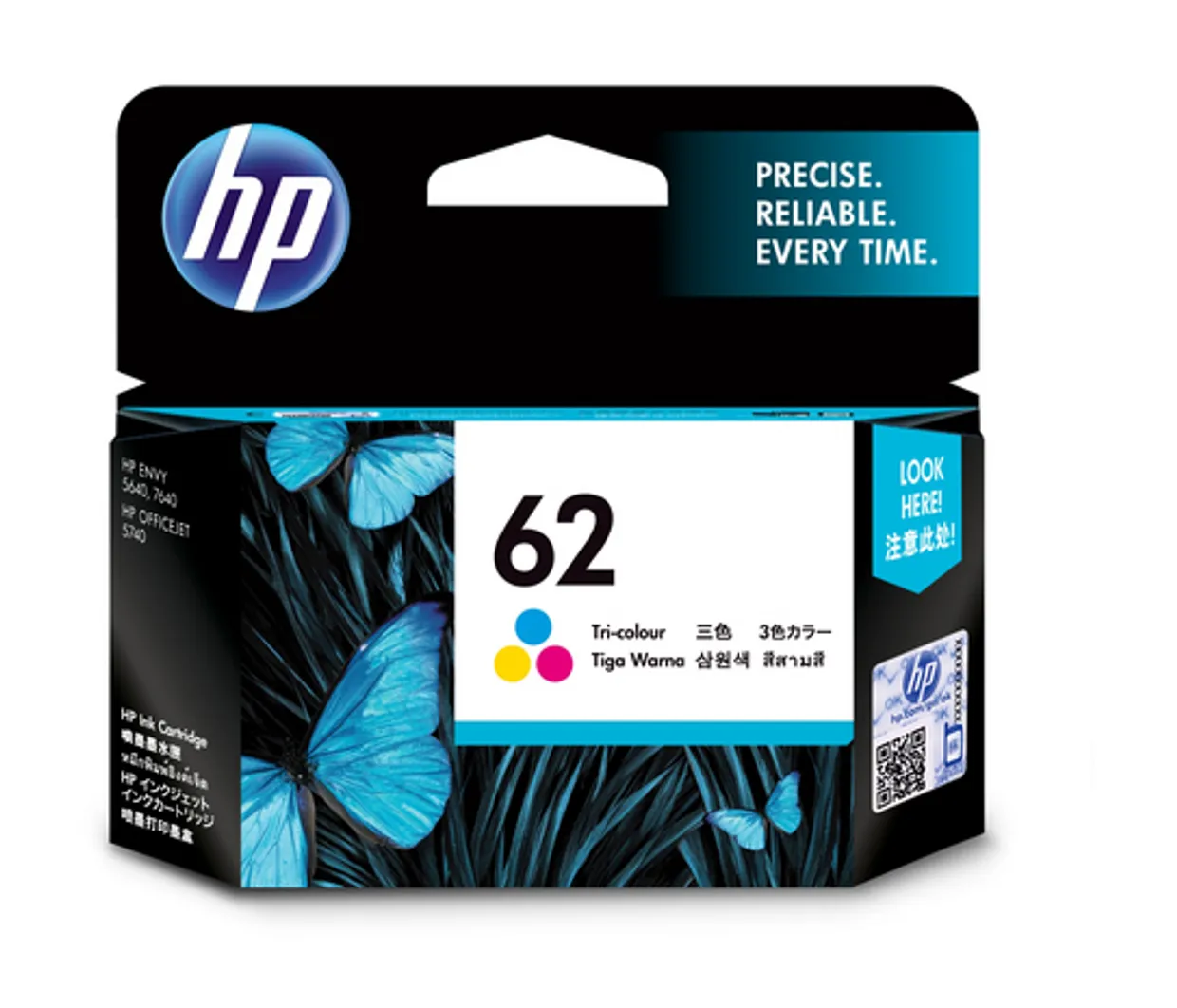 HP 62 kleur