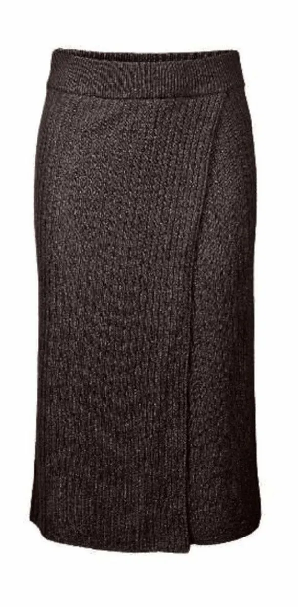 Suna HW knit skirt grey
