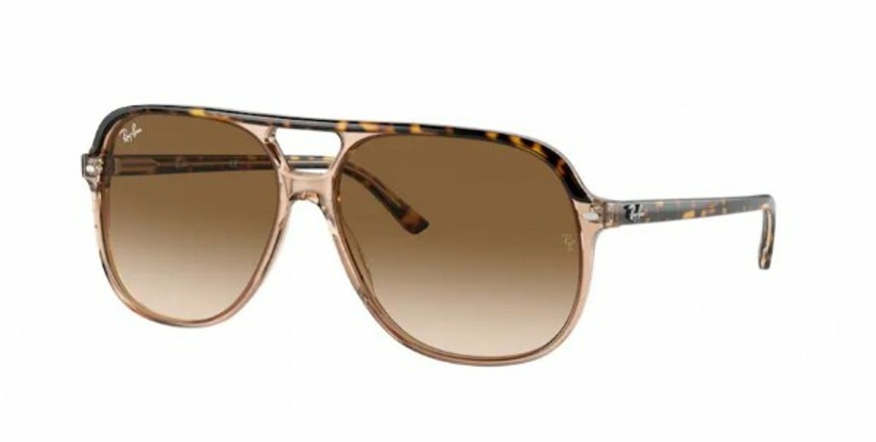 Bill Havana On Transparent Brown/ Clear Gradient Brown