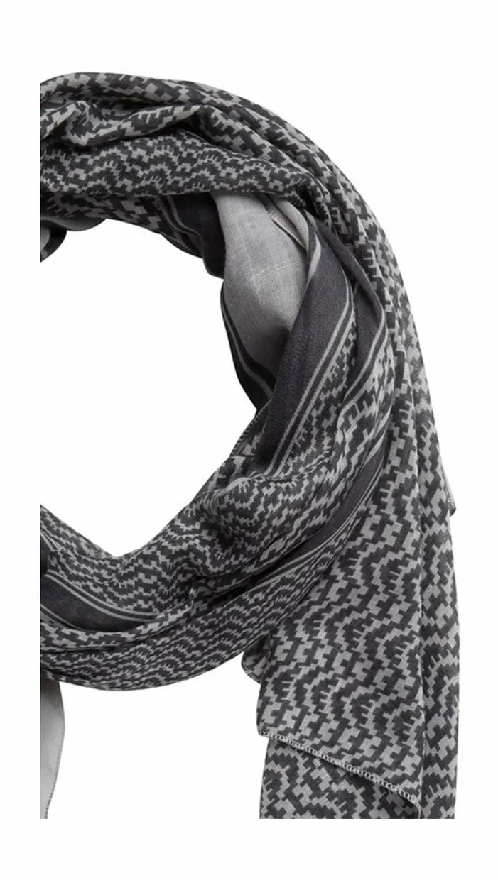 Cerva long scarf light grey