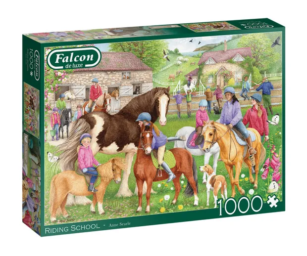 Puzzel - Riding School (1000)