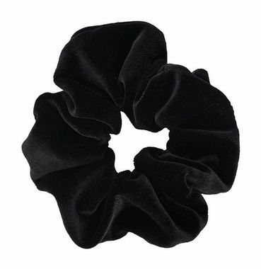 Roseline scrunchie black Zwart