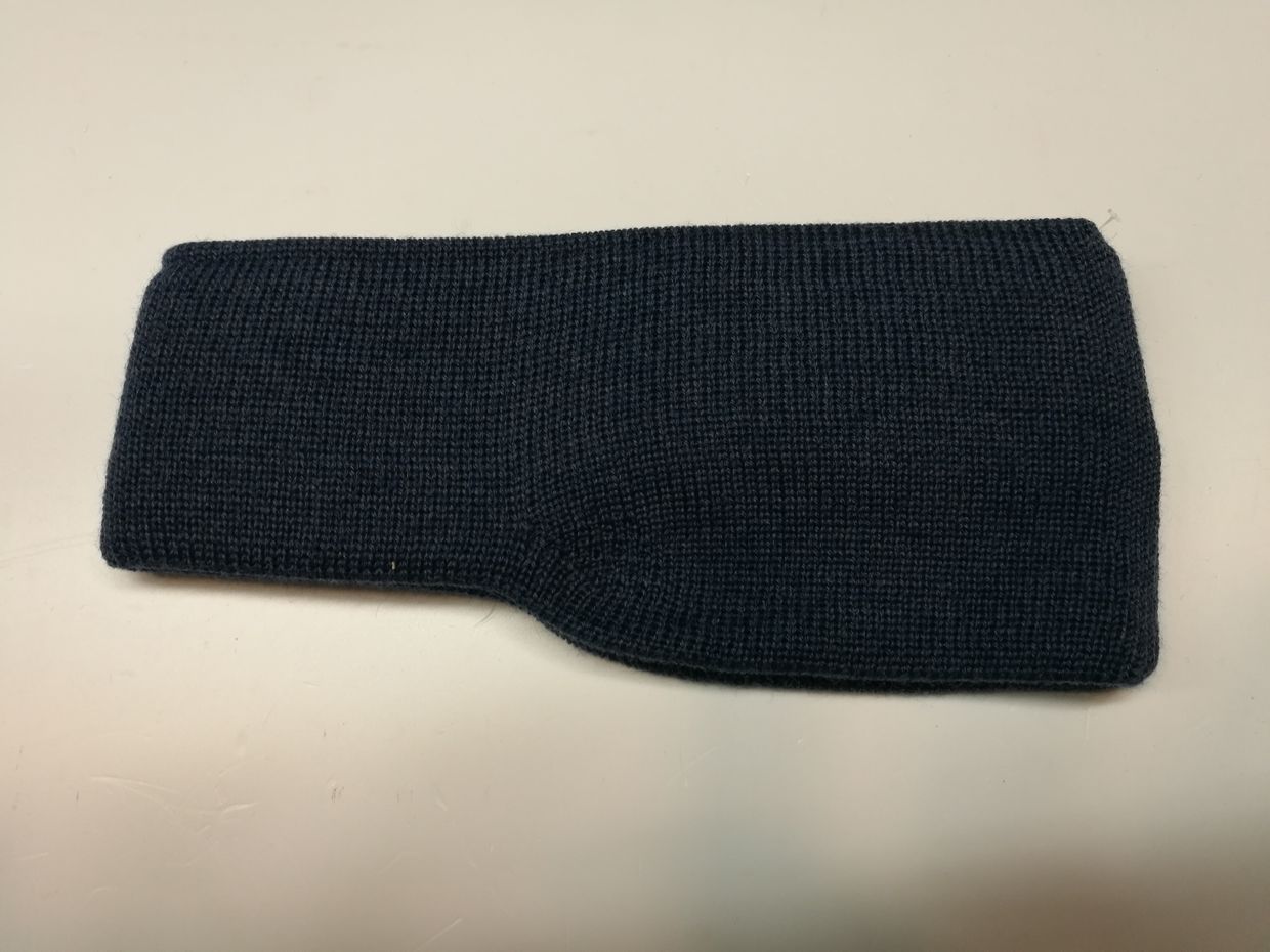 hoofdband merinowol katoenen voering