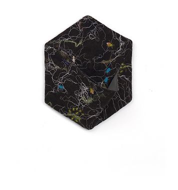 Quilt garden insect geborduurd