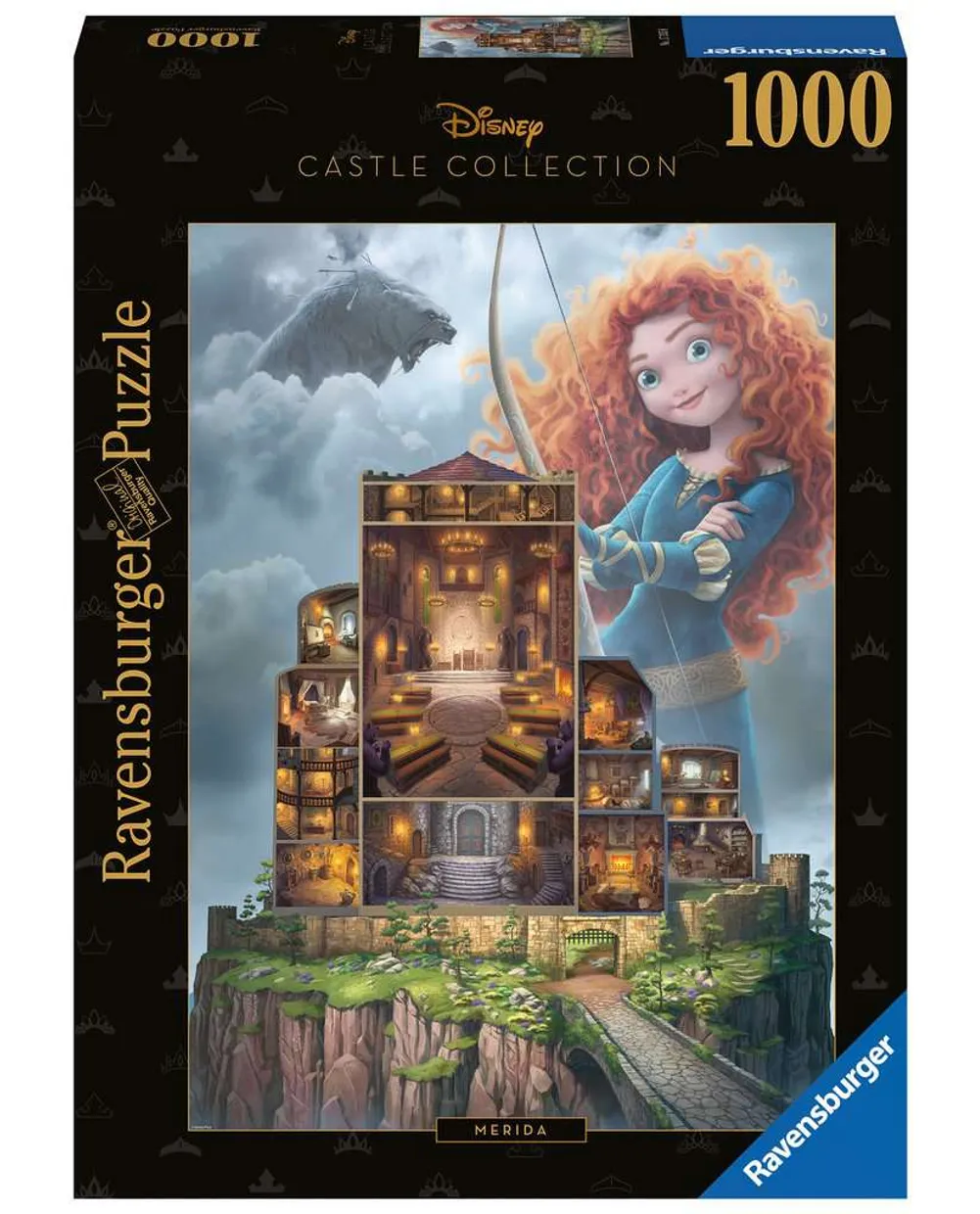 Puzzel - Disney Castles: Merida (1000)