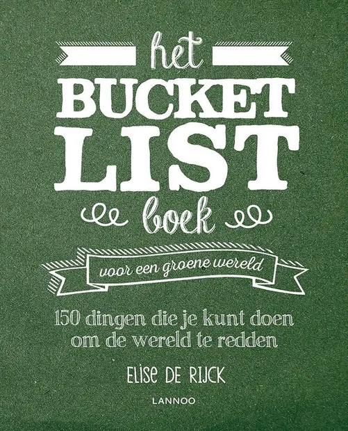Het bucket list boek voor een groene wereld