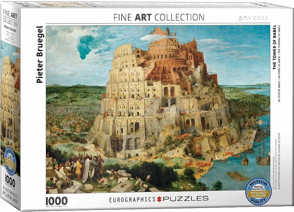 Pieter Bruegel: The Tower of Babel - Puzzel