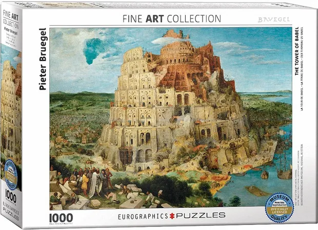 Pieter Bruegel: The Tower of Babel - Puzzel