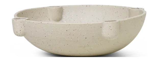 Bowl Candle Holder - Ceramic - Large