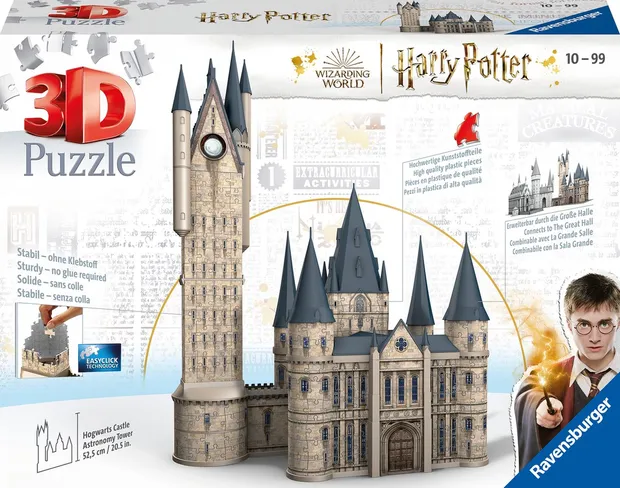 3D Puzzel - Hogwarts Castle Astronomy Tower (540)