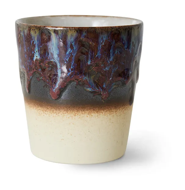 70s ceramics: coffee mug, aurora