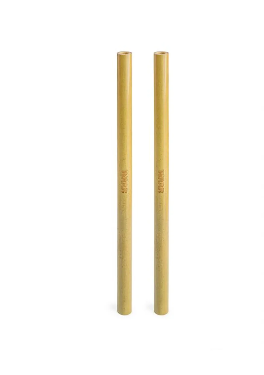 Rietjes bamboo set van 2