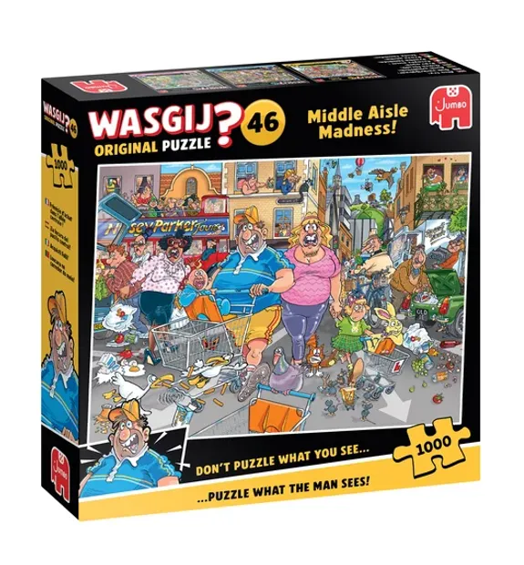 Puzzel - Wasgij Original 46: Buitenkansjes! (1000)