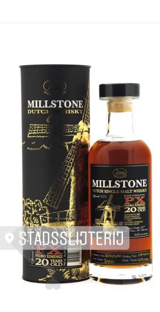 Millstone 20 jaar Nederlandse Single malt whisky 0,70 liter 51,2%