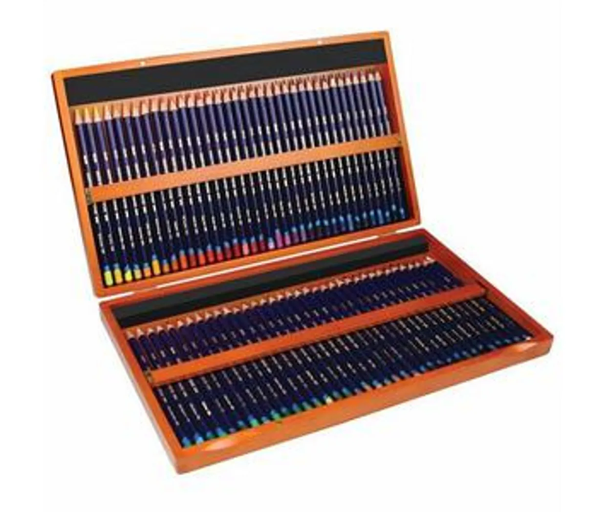 Inktense potloden 72 kleuren in houten box