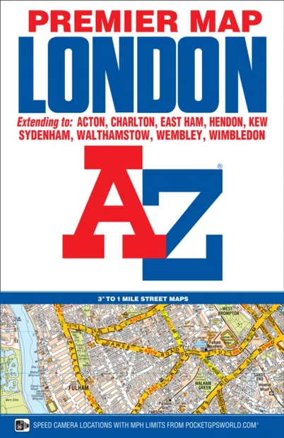 Stadsplattegrond Premier Map London | A-Z Map Company