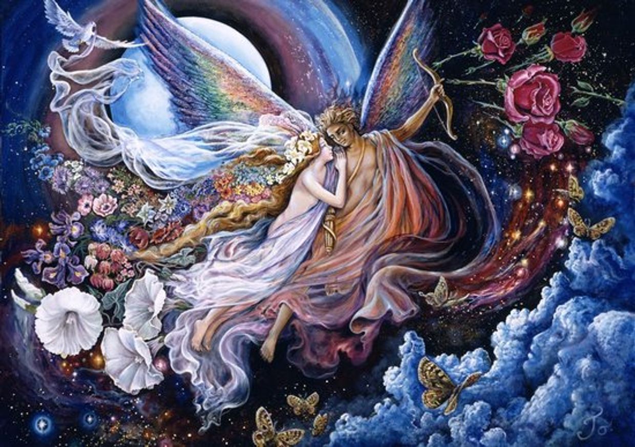 Puzzel - Josephine Wall: Eros and Psyche (1500)
