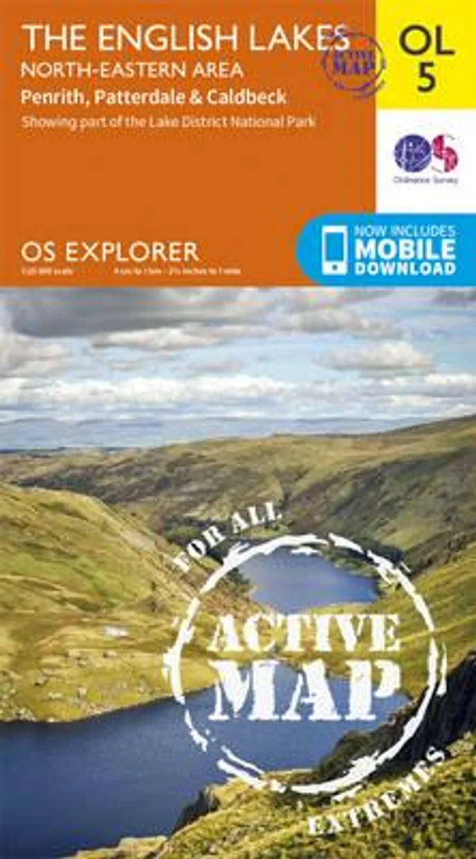 Wandelkaart - Topografische kaart OL05 Explorer The English Lakes - No
