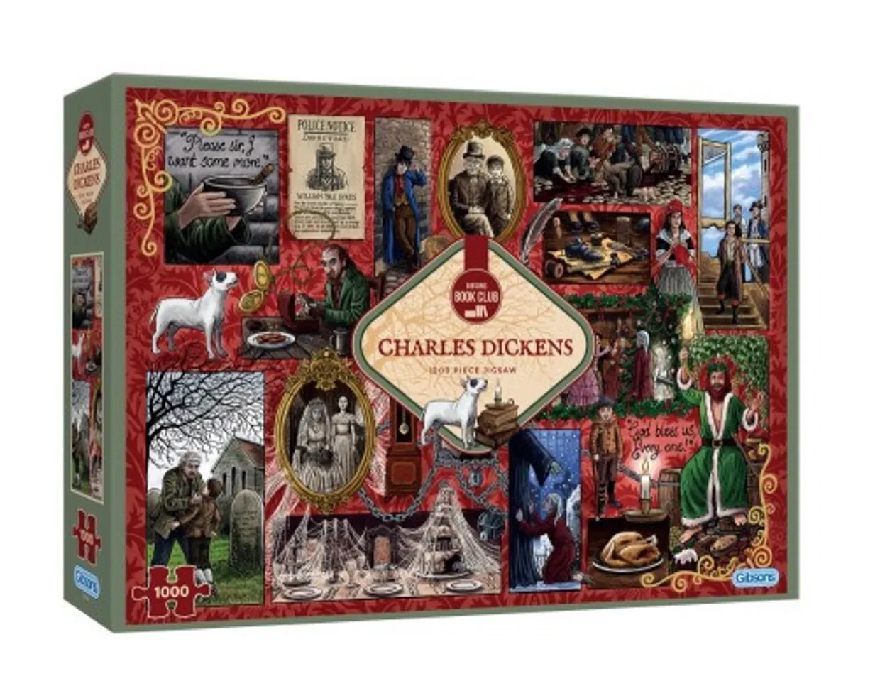 Puzzel - Book Club: Charles Dickens (1000)