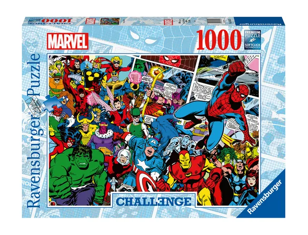 Puzzel Marvel  Legpuzzel  1000 stukjes Challenge