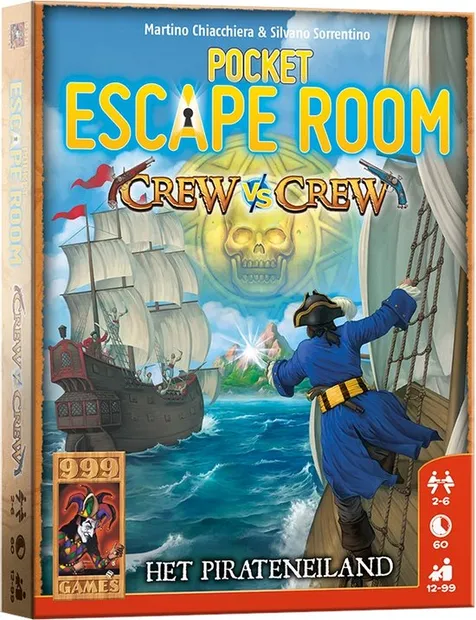 Pocket Escape Room: Crew vs Crew Het Pirateneiland