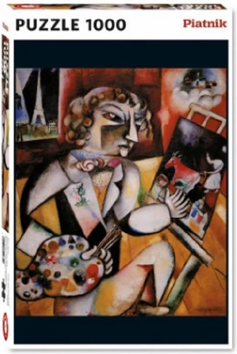 Puzzel: Self portrait with seven fingers - Chagall (1000)