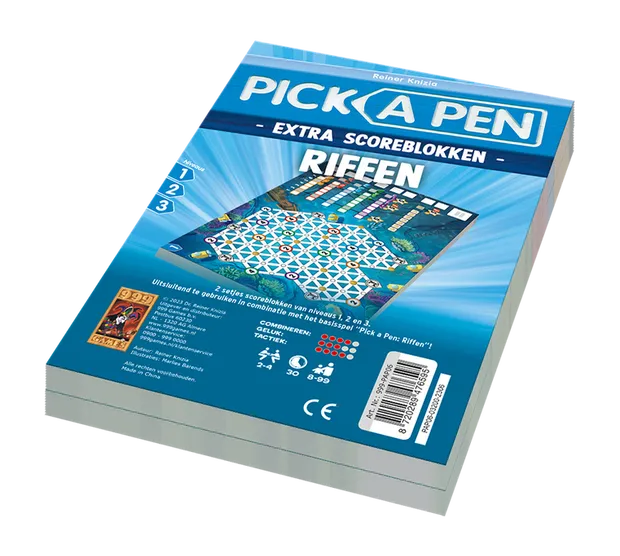 Pick a Pen Riffen Scoreblokken - Dobbelspel